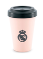 Vaso Oficial Real Madrid Para Llevar Rosa 400 ml